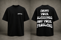 Count your blessing Tee black