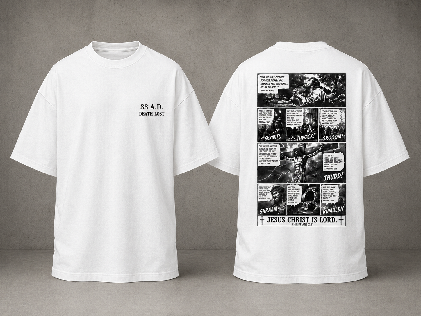 Jesus comic Tee